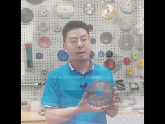 Zaagblad voor zacht diamant voor het zagen van groen beton