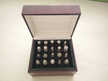 6mm van de Hulpmiddelendiamant Opgezet Punten van de Schachtvacuüm Gesoldeerd Diamant Gruis 30/45