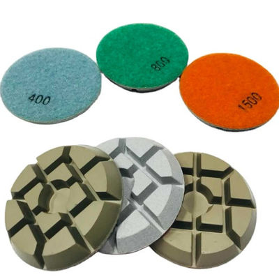 3 duim Droog Diamond Polishing Pads For Concrete