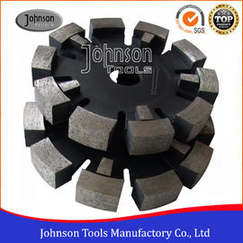 125 mm vloer met lasergeweld diamant 17 mm dik segment vloer groeven schijf Tuck Point zagblad
