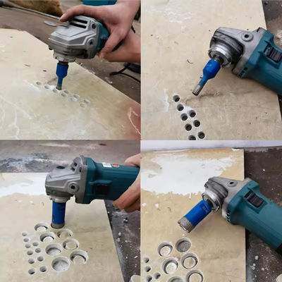 8 10 mm M14 Vacuum Brazed Diamond Core Drill Bits Voor Porselein Tile Granite Masonry