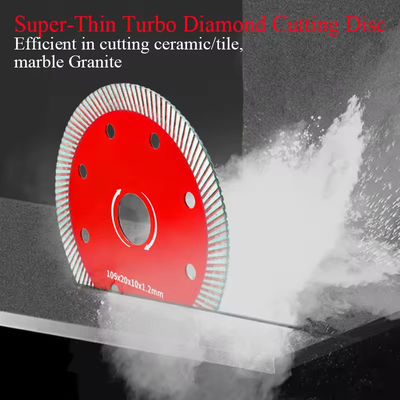 105/110/125 mm Tegel Granit Snijgereedschap Marmeren Snijplaat Warmpers Gezinterde Turbo Wave Diamantzaagbladen
