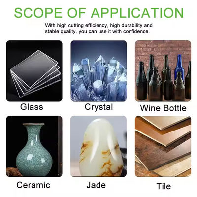 4 inch 100 mm Groen Ultra-dunne Jade Glas Cutter Dunne Diamant Marmeren Zaagblad Keramische tegels Glas Snijplaat Voor Glas