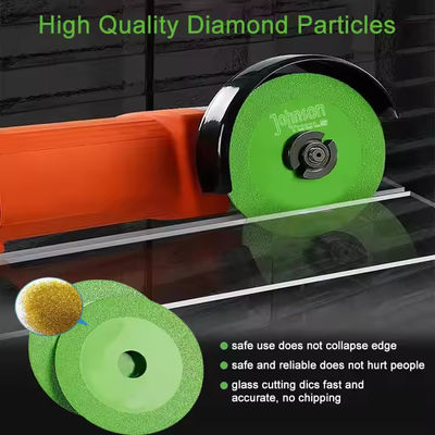 4 inch 100 mm Groen Ultra-dunne Jade Glas Cutter Dunne Diamant Marmeren Zaagblad Keramische tegels Glas Snijplaat Voor Glas