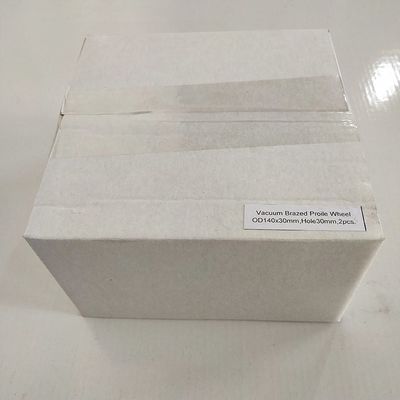 Hoge-efficiëntie 140 mm geelektroplateerde diamanten profiel slijpwielen