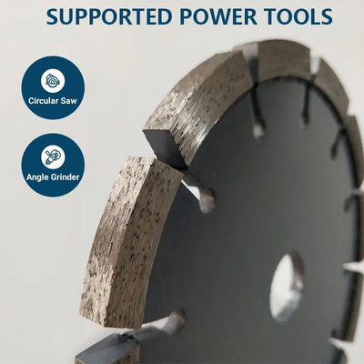 4-1/2 " Tuck Point Crack Chaser Grout Repair Diamantzaaglem voor groen beton, metselwerk, baksteen, steen snijden