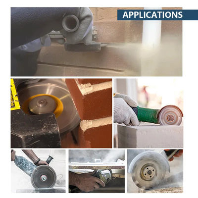 4-1/2 " Tuck Point Crack Chaser Grout Repair Diamantzaaglem voor groen beton, metselwerk, baksteen, steen snijden