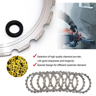 350 mm Ring Diamond Betonzaagbladen voor het snijden van beton, gewapend beton