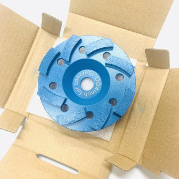Het professionele Wiel van de de Diamantkop van Diamant Malende Hulpmiddelen voor het Malen van Beton 100mm