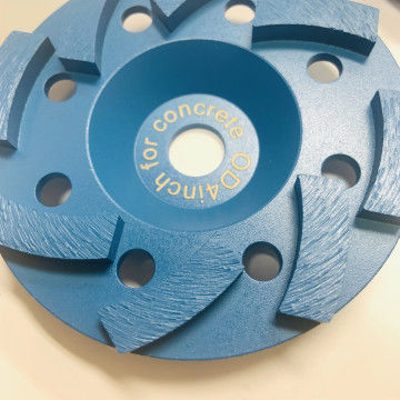 Het professionele Wiel van de de Diamantkop van Diamant Malende Hulpmiddelen voor het Malen van Beton 100mm