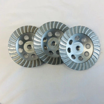 125mm M14 Ridgid SinteredConcrete Malend Wiel voor Ruwe Oppervlakten