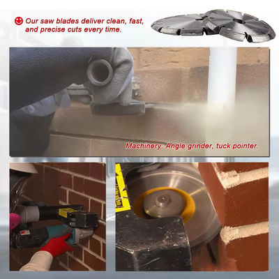 115mm het puntblad van de Diamantplooi voor Beton/Baksteenblok/Metselwerk/Steen