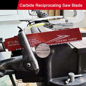 6 inch Bi-Metal OEM Reciprocating Saw Blade Industrial voor Metal Cast Iron Alloy Steel Sawzall Blade Carbide