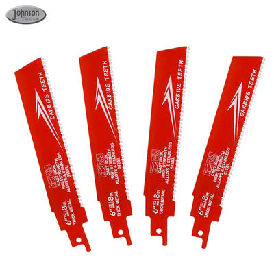 6 inch Bi-Metal OEM Reciprocating Saw Blade Industrial voor Metal Cast Iron Alloy Steel Sawzall Blade Carbide