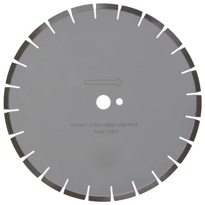 De laserdiamant Turbo genas hard Concrete SGS GB van het Cirkelzaagblad