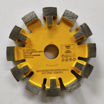 160mm het Blad van het Plooipunt voor het Snijden van Concreet, Hard Concreet, Zacht Beton met Beschermingstanden
