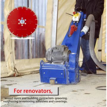 Concrete de Zaagbladen van de hoge Precisiediamant voor Beton die 180mm groeven