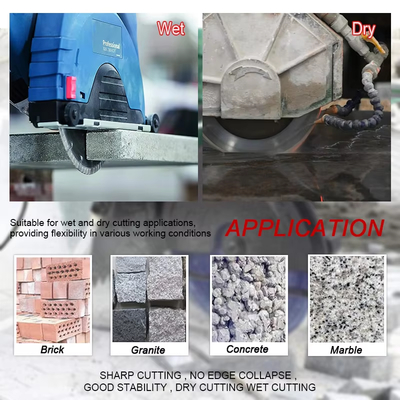 900mm Nat Scherp Diamond Concrete Cutting Disc 60mm Gat