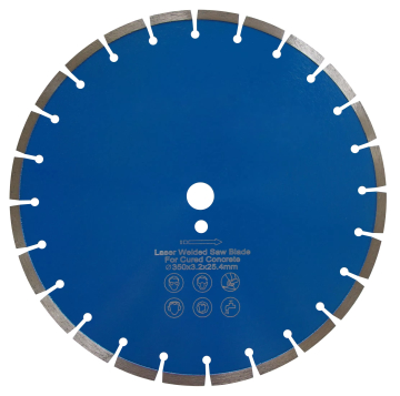 16 Duim 400mm Turbodiamond concrete saw blades turbo-Segment
