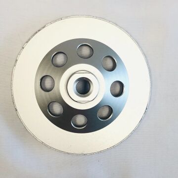 Lichte gewicht 100-180mm Turbo Beton slijpwiel met aluminium kern