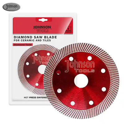 4 inch Turbo Super Thin Ceramic Dry Cutting Disc Porseleinen tegel Steen Diamant zaagblad