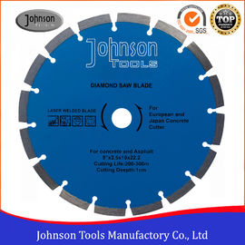 230mm Bladen van de Diamant lasten de Concrete Zaag/Laser Genezen Concreet Scherp Blad