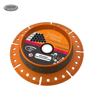 Vacuümgestraalde diamanten lemmet voor pijp 115 mm Diamanten lemmet Pro Pipe Cutter