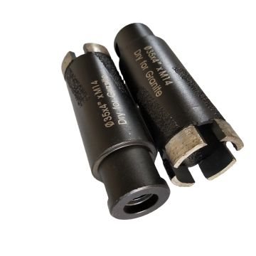 SGS OD 35mm Droge de Boorbeetjes van de Diamantkern met het Solderen van Staven voor Graniet