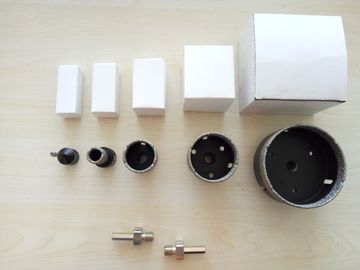 OD6mm - 100mm het Vacuüm Gesoldeerde Beetje van de Diamantkern zonder scherf