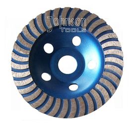 Turbokop 5 Duim 125mm Diamant Malende Schijf voor Steen met M14-Draad