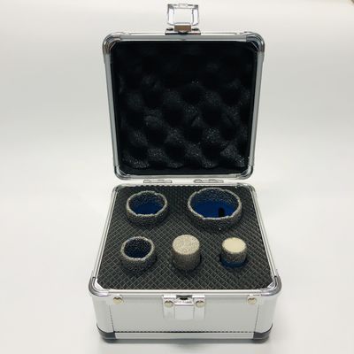 Soldeerde het tegel Ceramische Vacuüm 18mm Droog Diamond Core Bits