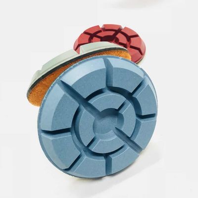 Concrete Vloer die 105mm Diamond Polishing Pads oppoetst