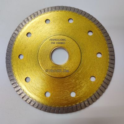125mm Super Dunne Gesinterde Turbo Cirkel Droge het Blad Snelle Versie van de Tegelzaag