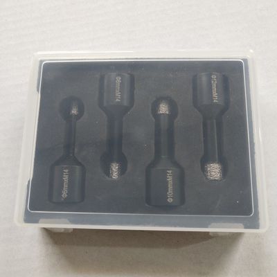 Het ceramische Ontwerp van 4pcs 10mm Diamond Core Drill Bits Segmented