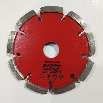 Rechte hoek 125mm Tuck Point Diamond Blades Grinding-Wiel