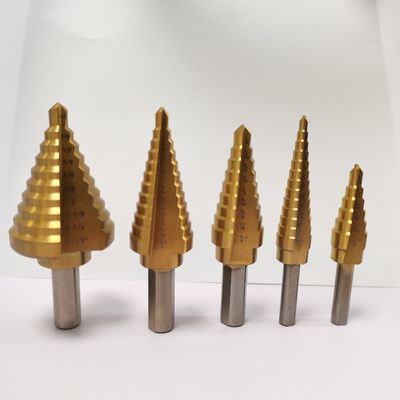 8 het het Titaniumnitride van PCs HSS bedekte 25mm Diamond Core Drill Bit met een laag