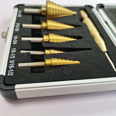 8 van de het Titanium het Nitride Met een laag bedekte Hoge snelheid van PCs HSS Beetje van de het Staalstap