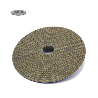 5“ Metaalband Gegalvaniseerd Graniet dat Diamond Metal Bond Polishing Pads voor Granietmarmer maalt