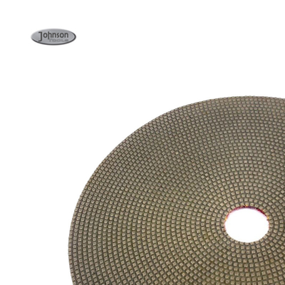 6“ Marmer van Metaal het Band Gegalvaniseerde Diamond Quartz Polishing Pad Granite